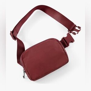 Ododos Unisex Crossbody Mini Belt Bag with Adjustable Strap